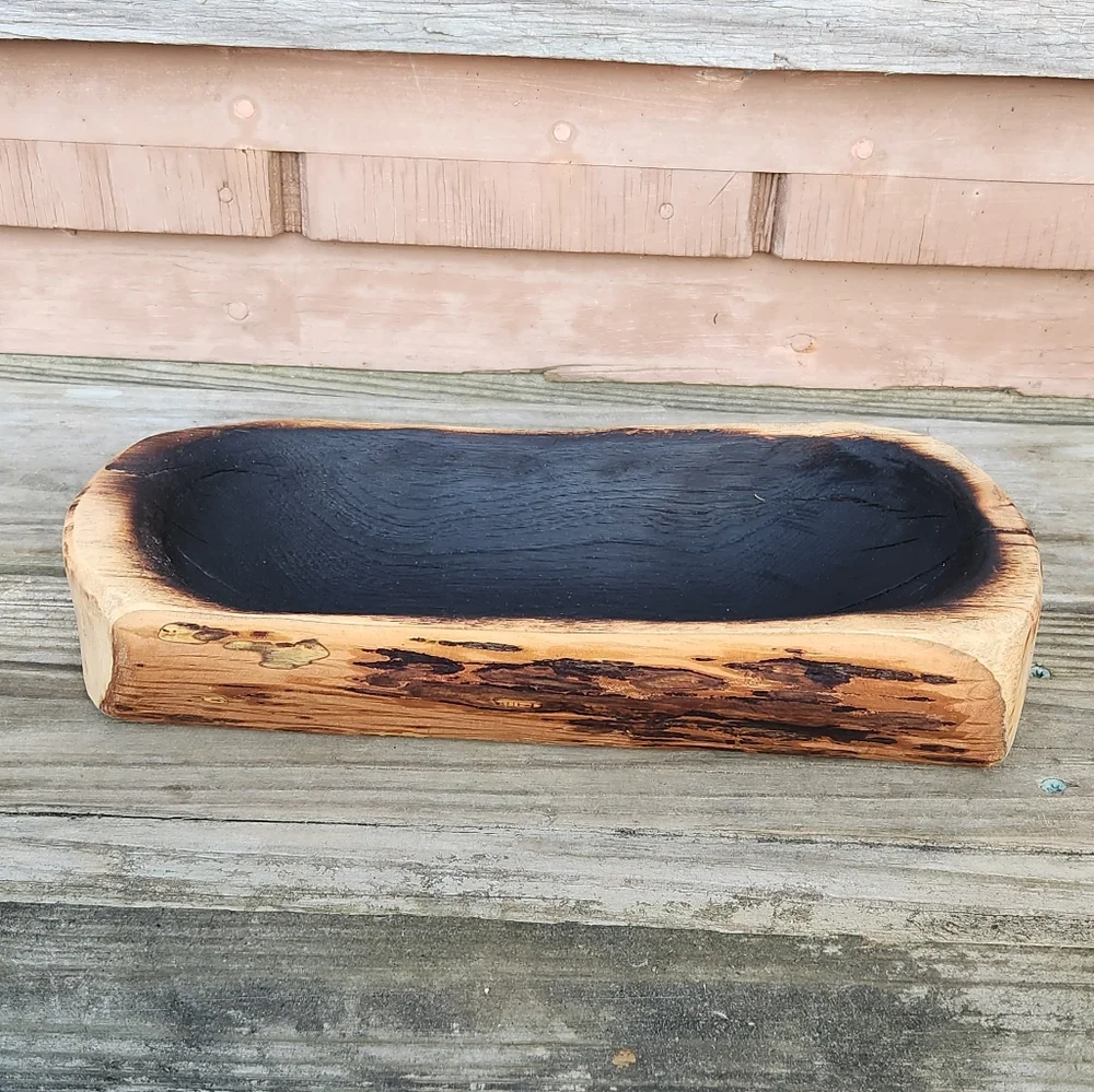 Rustic Rectangle Hickory 12.5